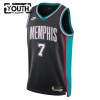 NBA Børn Trøje Memphis Grizzlies Santi Aldama 2025-26 Nike Classic Edition Sort Swingman